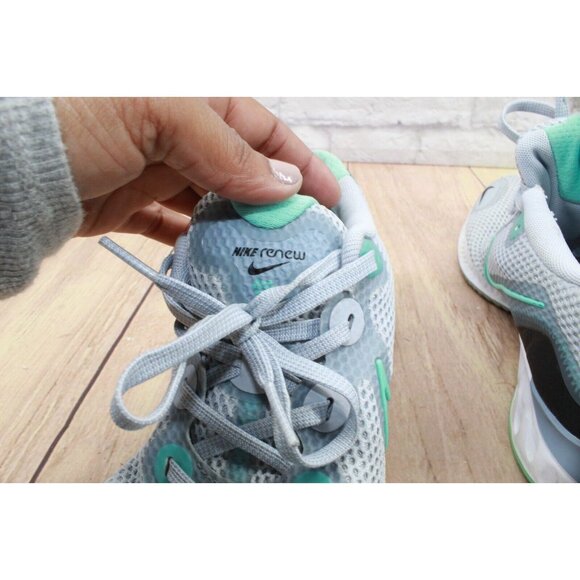 Nike Renew Run Gray Mesh Breathable Running Shoes Sneakers Size 7.5 - Picture 7 of 10